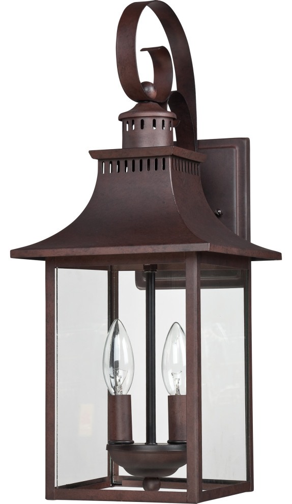 Quoizel Chancellor Outdoor Wall Lantern   Traditional   Outdoor Wall Lights And Sconces   by Designer Lighting and Fan  Houzz