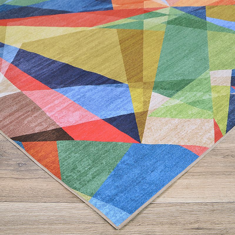 Couristan Rainbow Retro Multicolor Area Rug