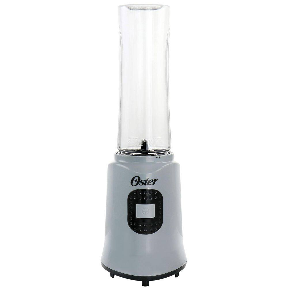 Oster My Blend 400-Watt 20 oz. Single Speed Grey Personal Blender with Smoothie Cup 985118825M