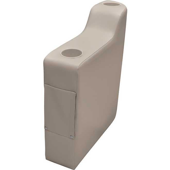 Wise 3009 Premier Pontoon Left Radius Armrest