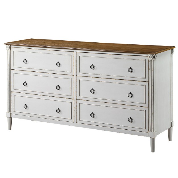 Latimer Traditional 6 Drawers Dresser Homes Inside Out