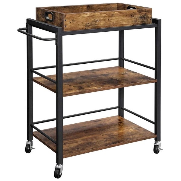 Wooden Kitchen Cart