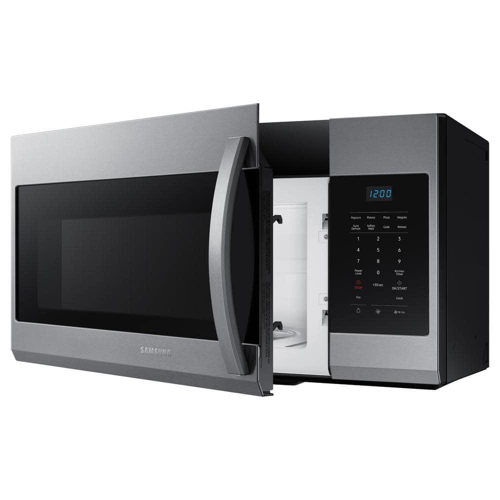  30 in W 17 cu ft Over the Range Microwave in Fingerprint Resistant Stainless Steel