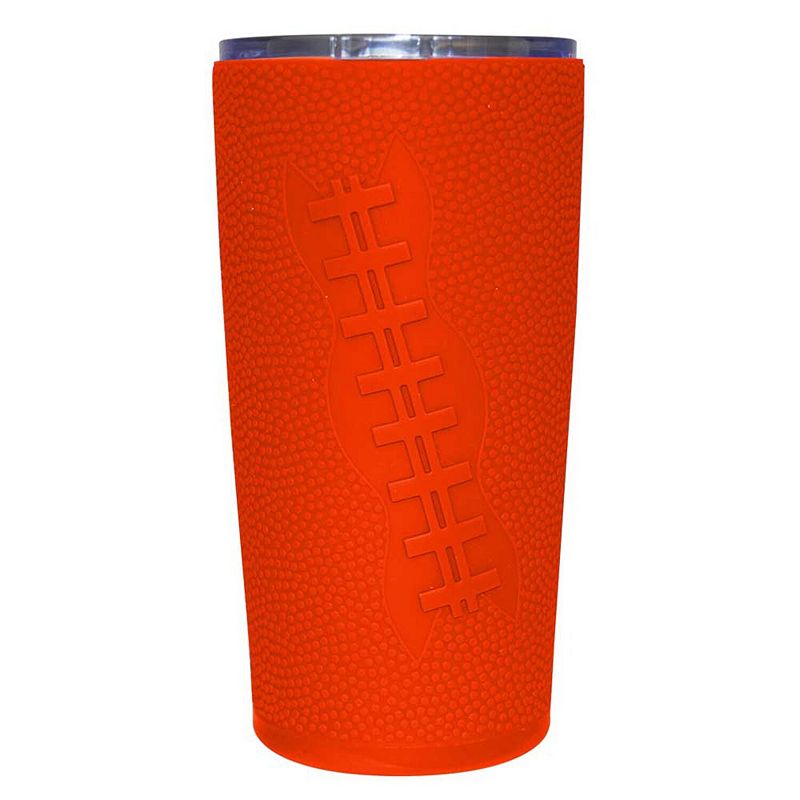 Clemson Tigers 20oz. Stainless Steel with Silicone Wrap Tumbler