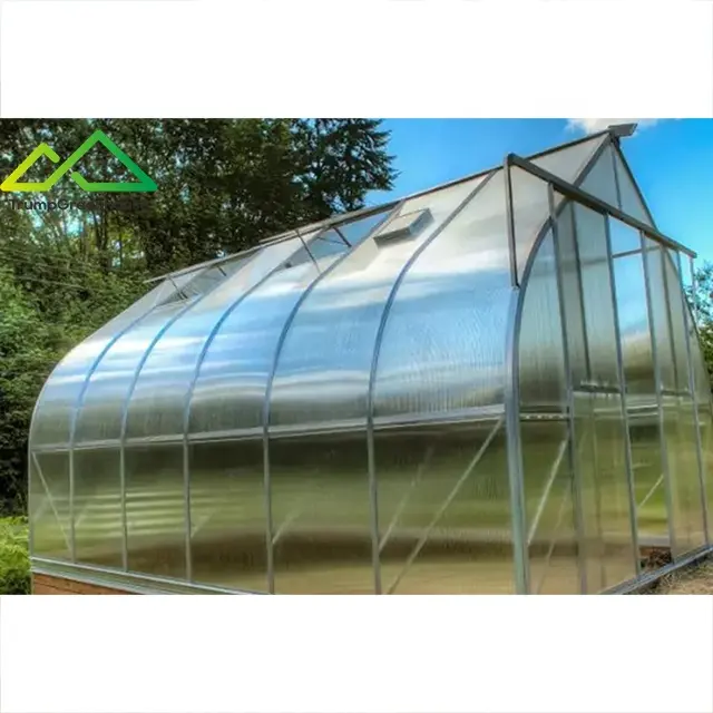 Garden Supplies Buildings Agricultural Greenhouses Frame Plastic Sheet tropical garden tunnel greenhouse