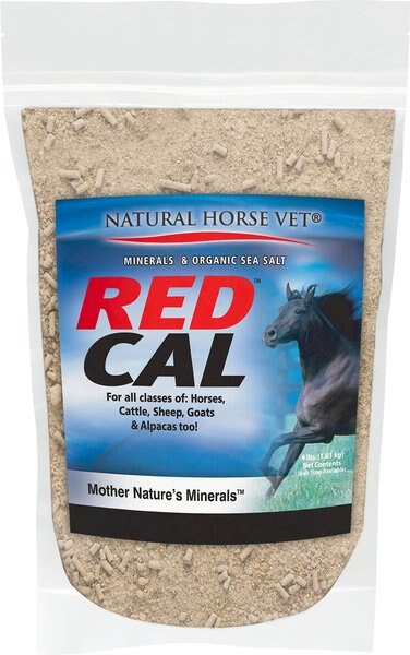 Natural Horse Vet Red Cal Original Nature's Minerals and Organic Sea Salt Multi-Species Formula