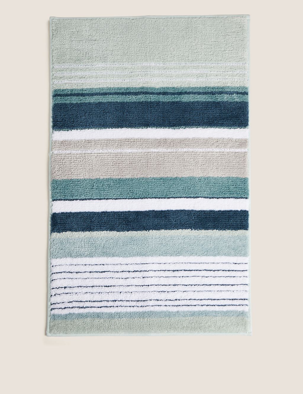 Striped Bath Mat