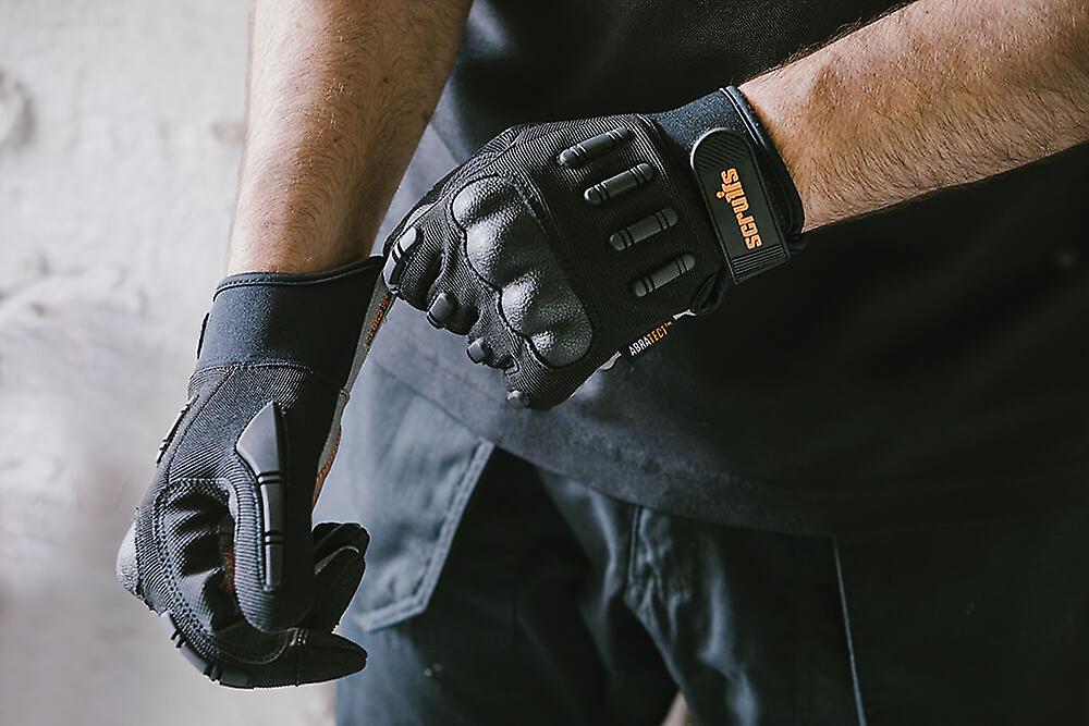 Scruffs trade shock impact gloves black