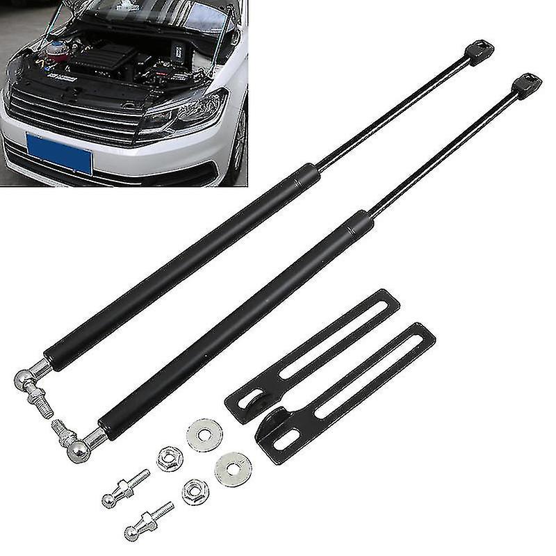 2pcs Car Refit Bonnet Hood Gas Spring Shock Lift Strut Bars Support