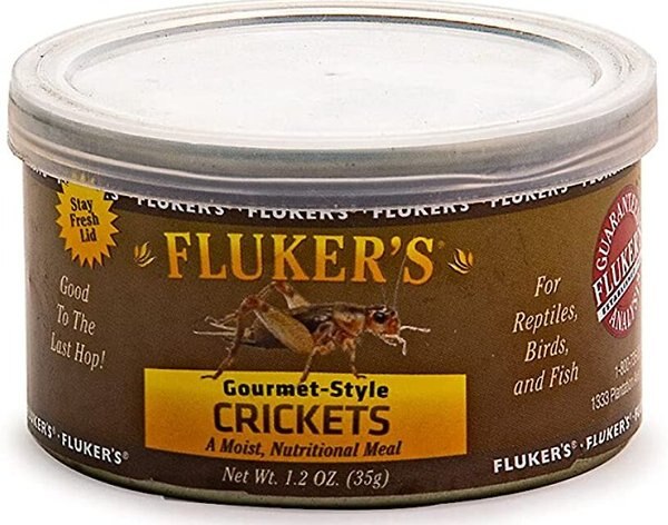 Fluker's Gourmet-Style Crickets Reptile Food