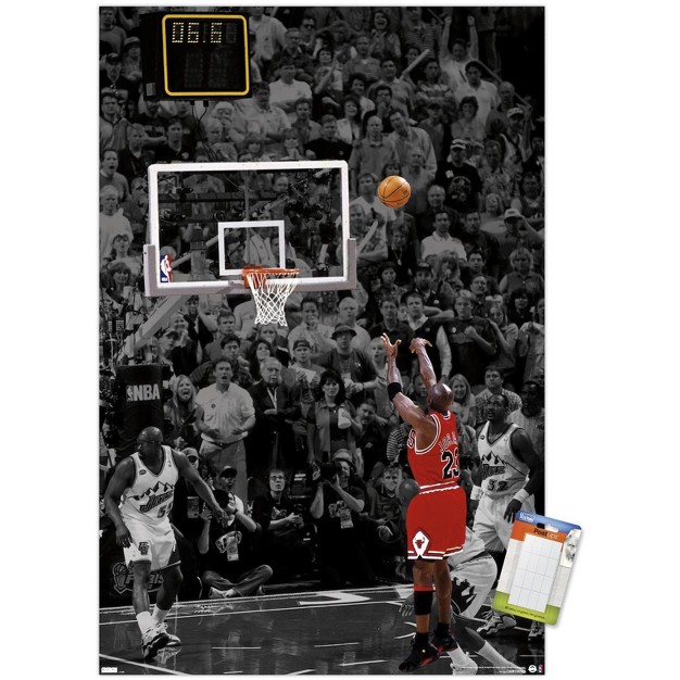 Trends International Michael Jordan The Shot Unframed Wall Poster Prints