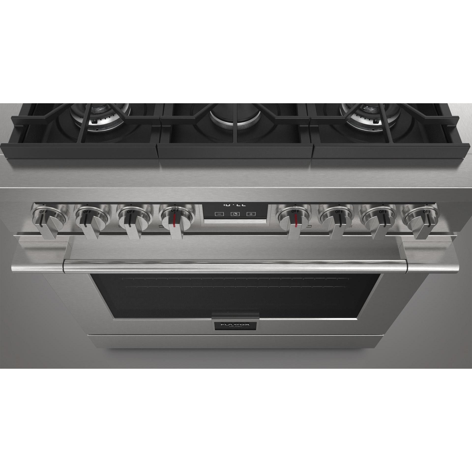 Fulgor Milano 36-inch Freestanding Gas Range with True European Convection Technology F4PGR366S2