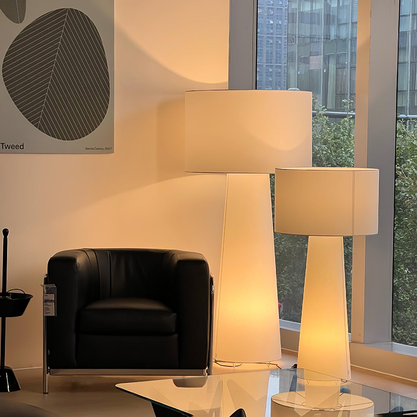 Column Fabric Floor Lamp