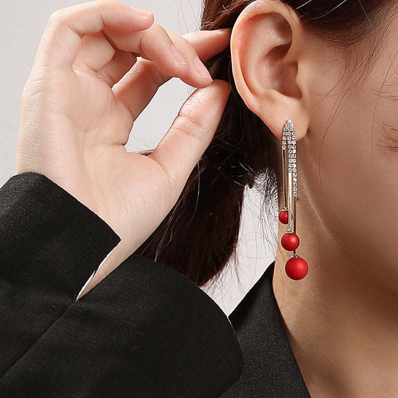 Fashion Double Layer Hook Earrings