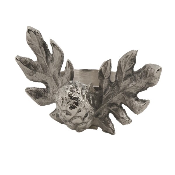 Pinecone Design Rustic Style Napkin Ring