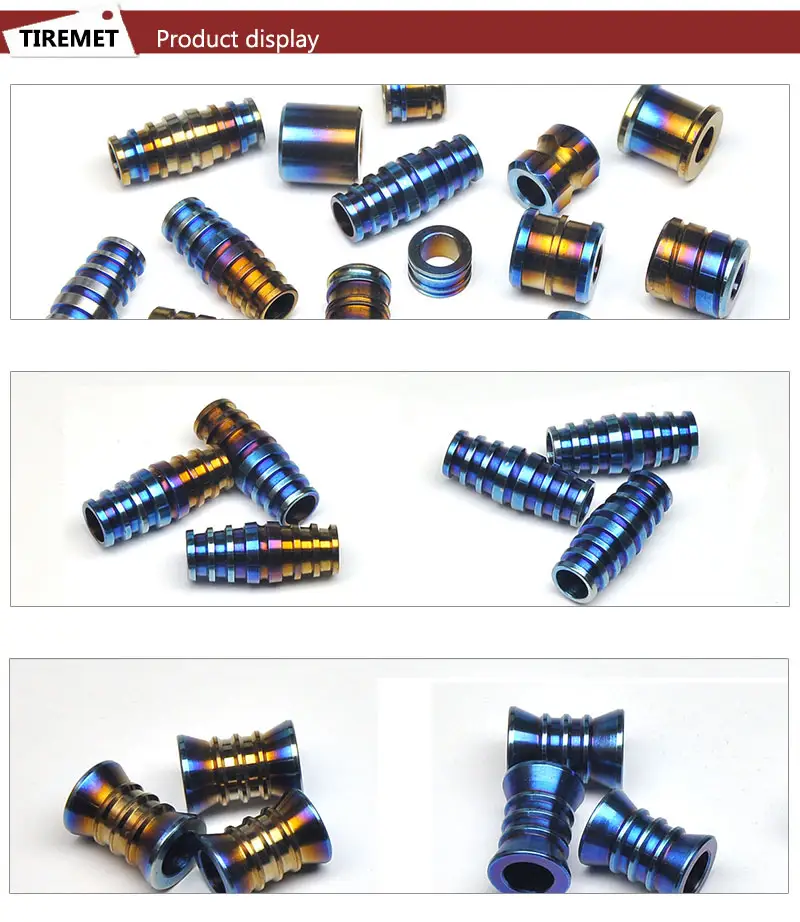 Titanium Beads For Camping Hiking EDC Tool