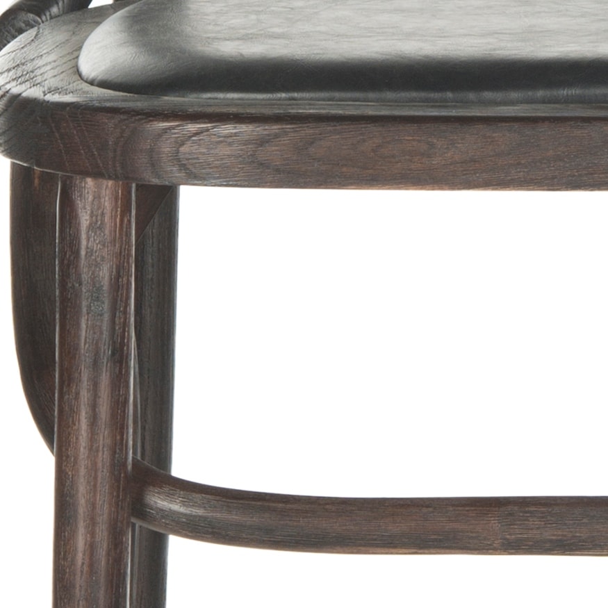 SAFAVIEH Kenny Antique Black 29 inch Bar Stool   24\