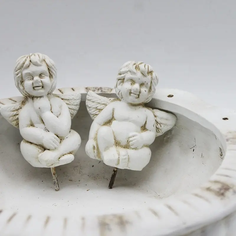 Wholesale Garden Decoration Angel Sculpture ornament Balcony Flower pot Creative home decor ceramic Craft