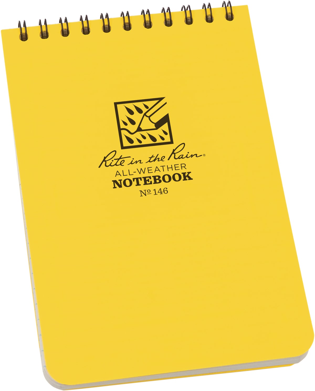 Rite in the Rain All-Weather Memo Pad 4 In. W. X 6 In. H. Yellow