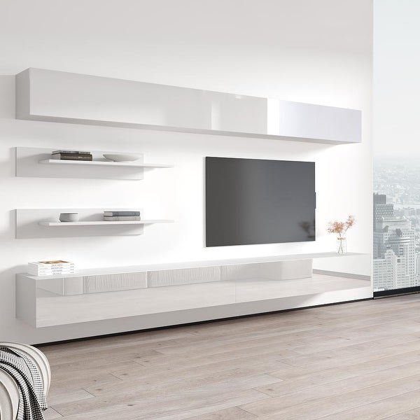 Fly I1 30TV Wall Mounted Floating Modern Entertainment Center