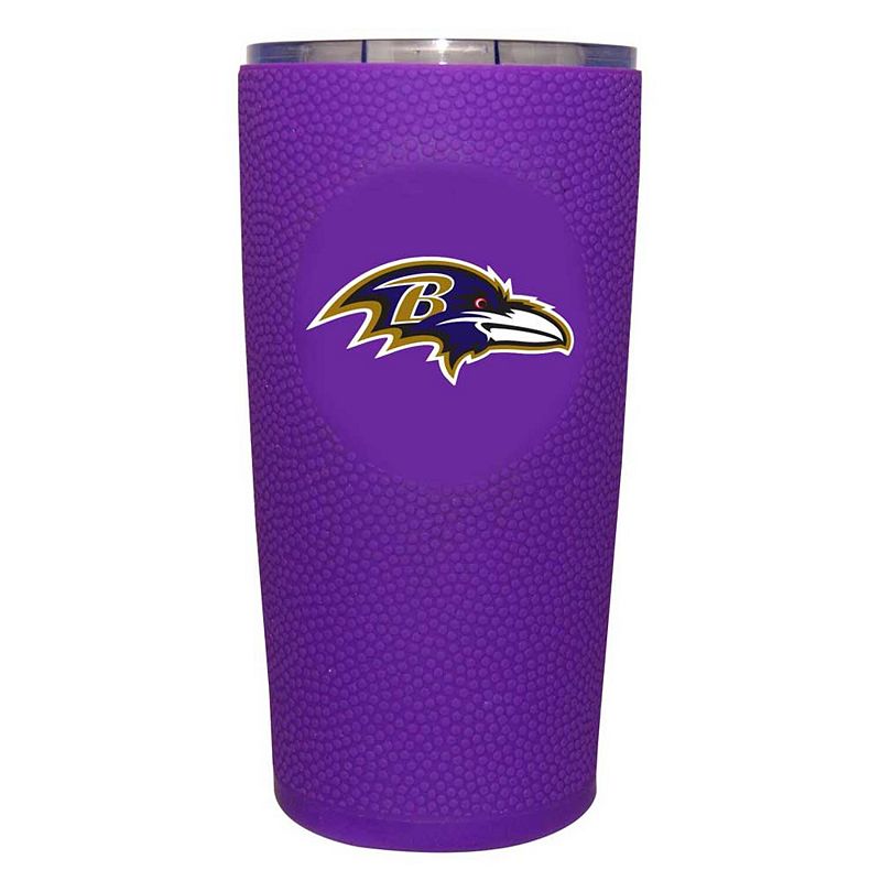 Baltimore Ravens 20oz. Stainless Steel with Silicone Wrap Tumbler