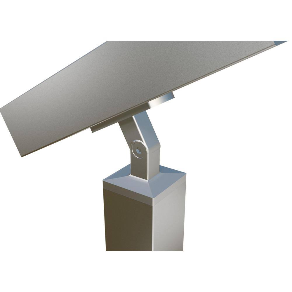 IAM Design Square Profile Top Mounted Post Flat Pivotable Saddle Stainless Steel Handrail Support E019760183