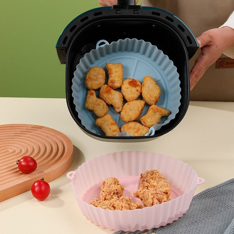 🔥Hot Sale🔥Air Fryer Silicone Baking Tray