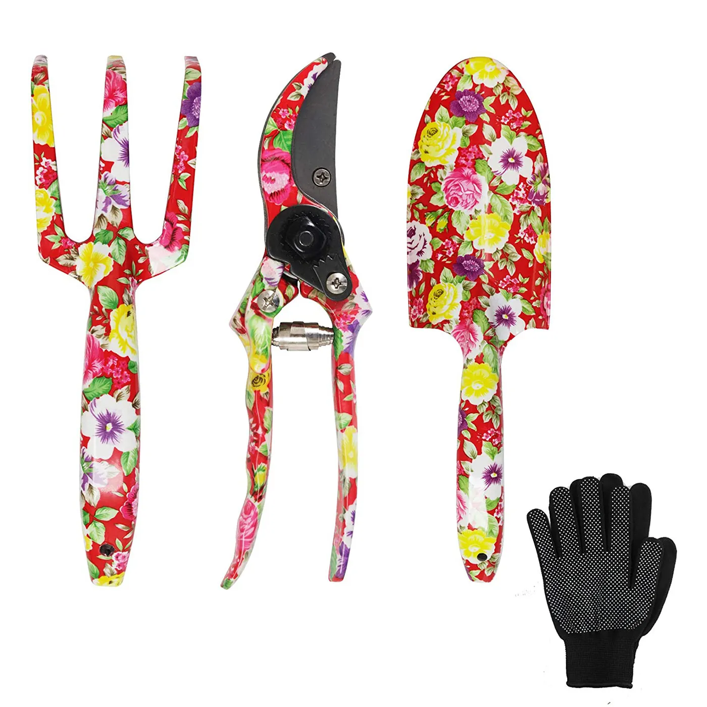 Wholesale Gardening Planting Flowers Weeding Shovel Fork Scissors Garden Hand Tool Set