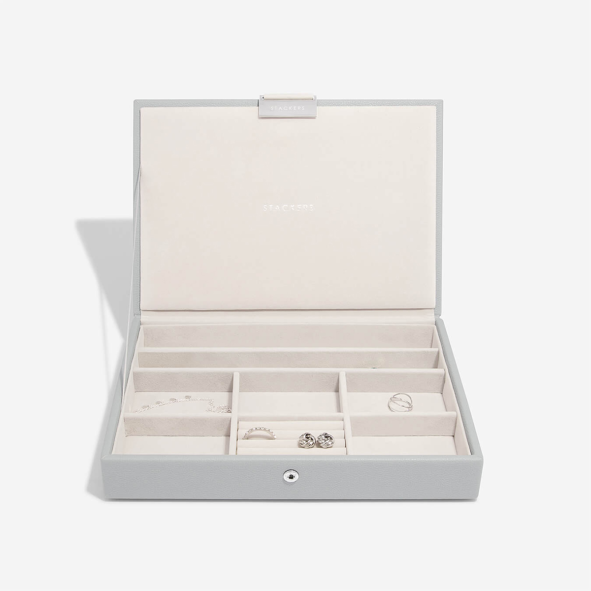 Stackers Pebble Grey Classic Jewelry Box Collection