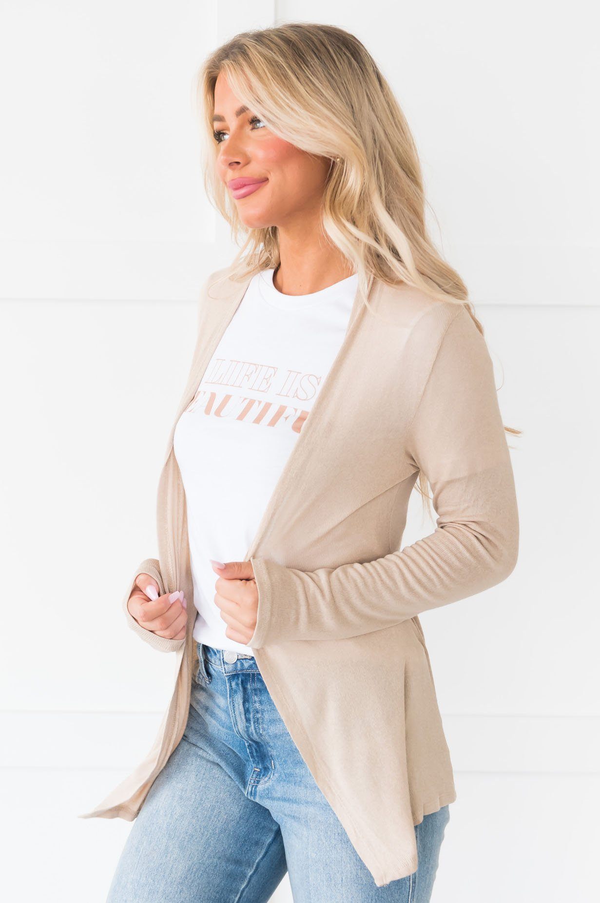 Summer Breeze Modest Cardigan