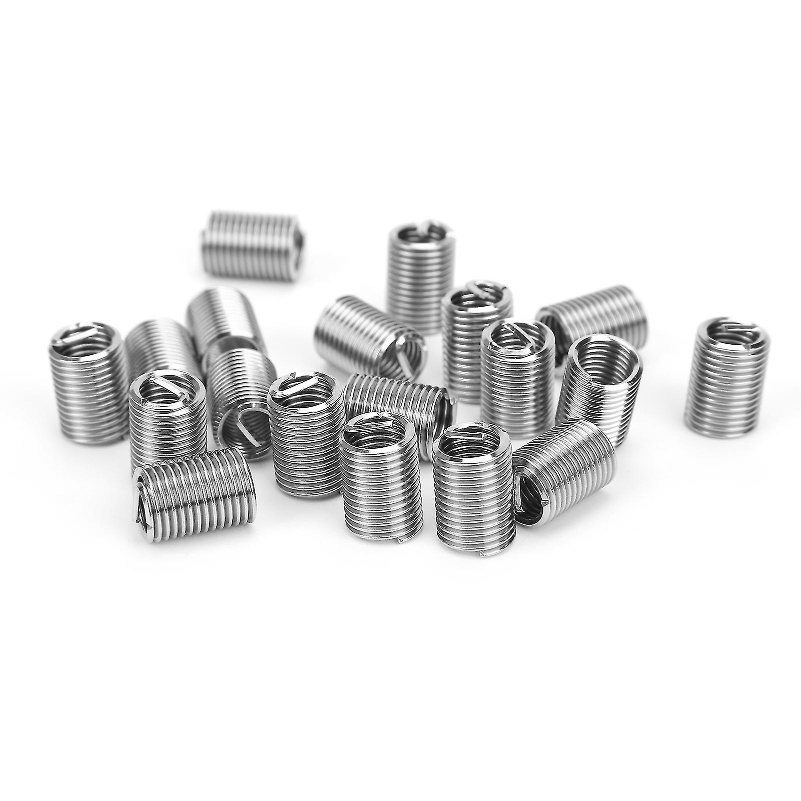 50Pcs Thread Repair Inserts Steel Wire Protection Sleeve Hardware Accessories M8 x 1.252.5D