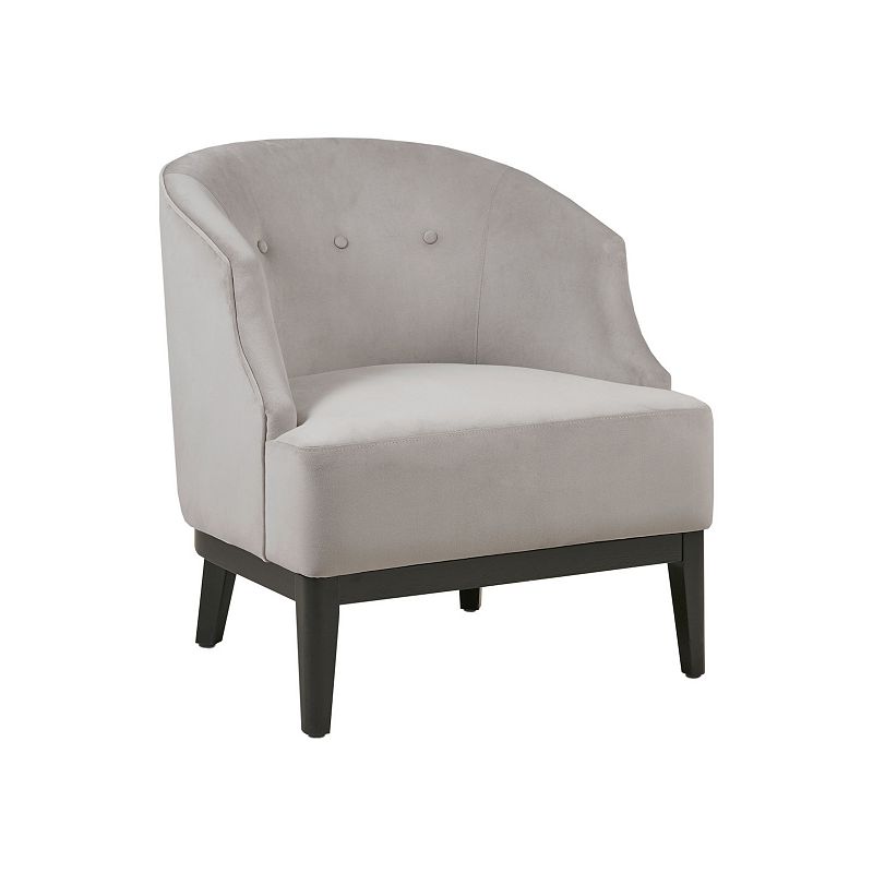 Martha Stewart Samba Button Tufted Upholstered Accent Chair