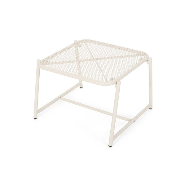 Bucknell Outdoor Iron Metal Mesh Side Table by Christopher Knight Home