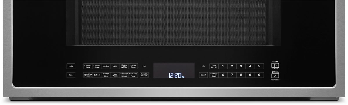 Whirlpool 1.9 Cu. Ft. Fingerprint Resistant Stainless Steel Over-the-Range Microwave With Air Fry Mode