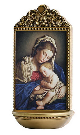 Sacred Traditions YC914 Sassoferrato Madonna And C...