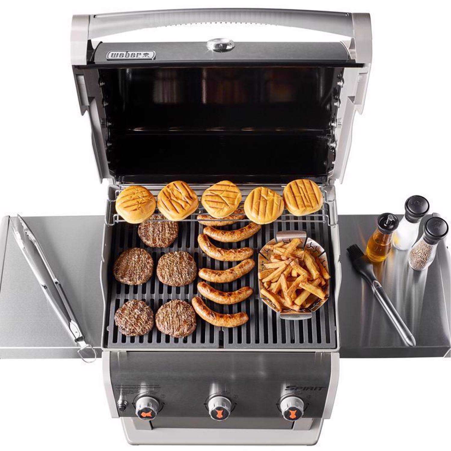 Weber Spirit E-310 3 Burner Liquid Propane Grill Black