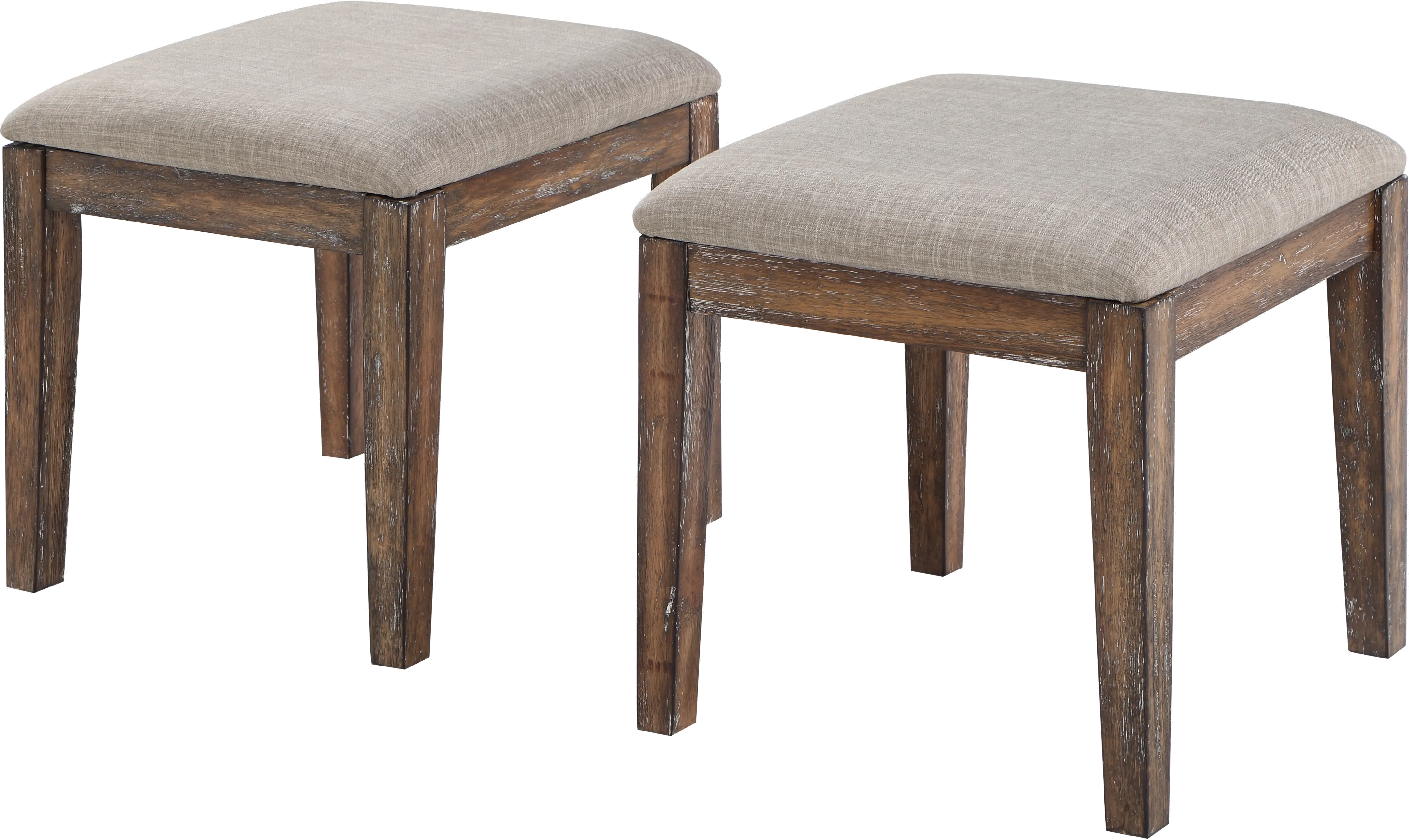 Bradenton Accent Stools， Set of 2