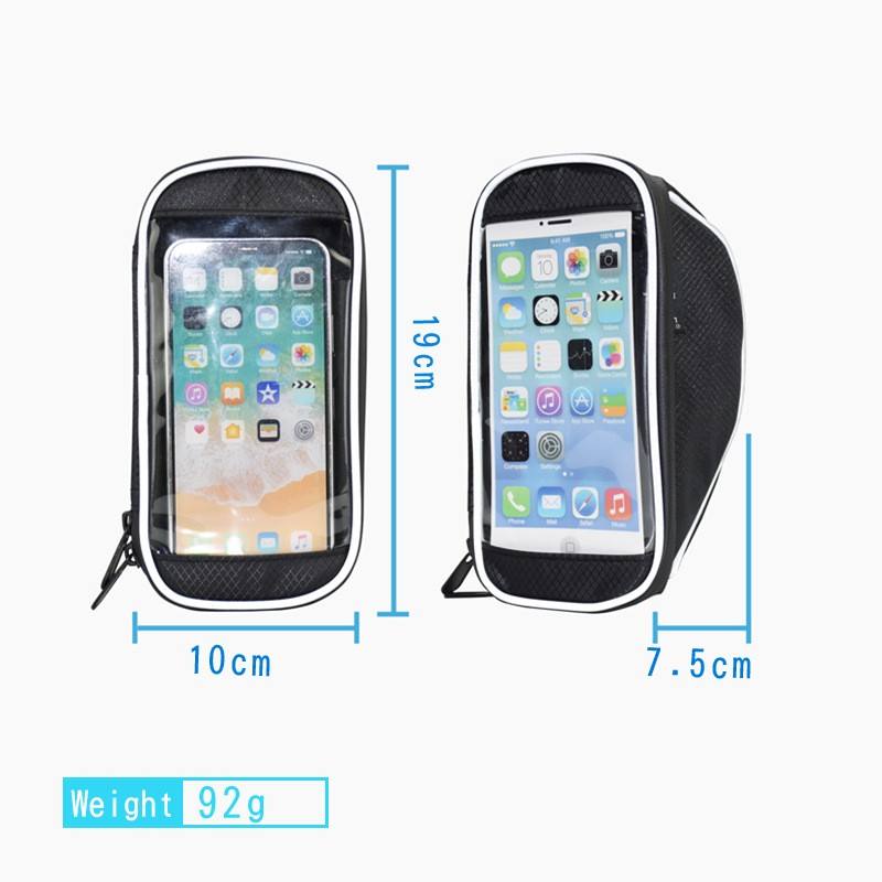 Hot Zone Cycling Outdoor Waterproof Touch Screen Front Bicycle Phone Handlebar Bag For Bike