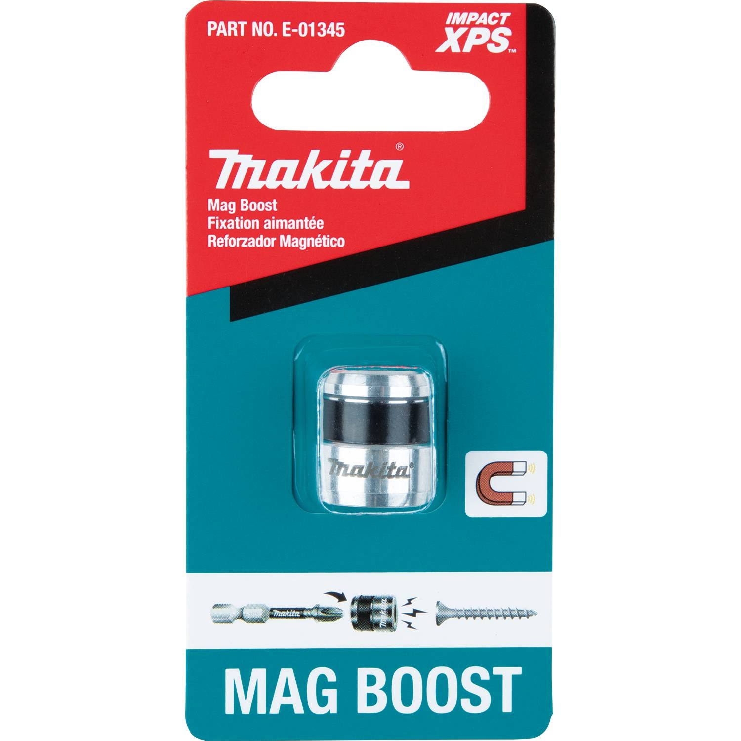 Makita Impact XPS Mag Boost Bit Holder Steel 1 pk