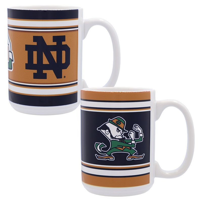 Notre Dame Fighting Irish 15oz. Home and Away 2-Pack Mug Set