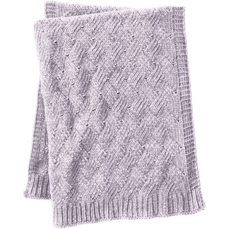 Lands' End Chenille Throw Blanket