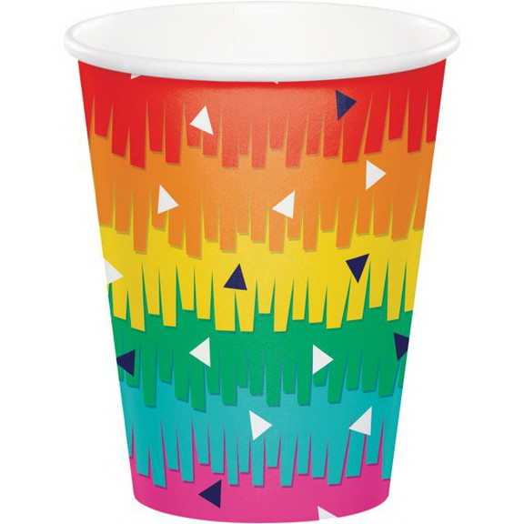 Creative Converting 340122 Fiesta Fun Hot/Cold Cup...