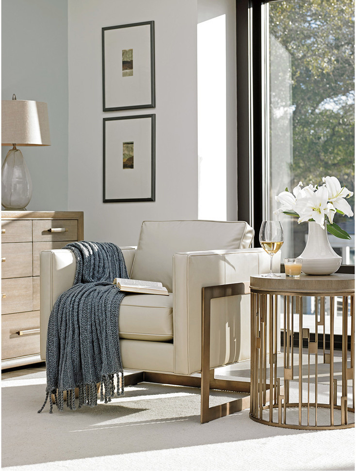 Studio Round Accent Table   Contemporary   Side Tables And End Tables   by Homesquare  Houzz