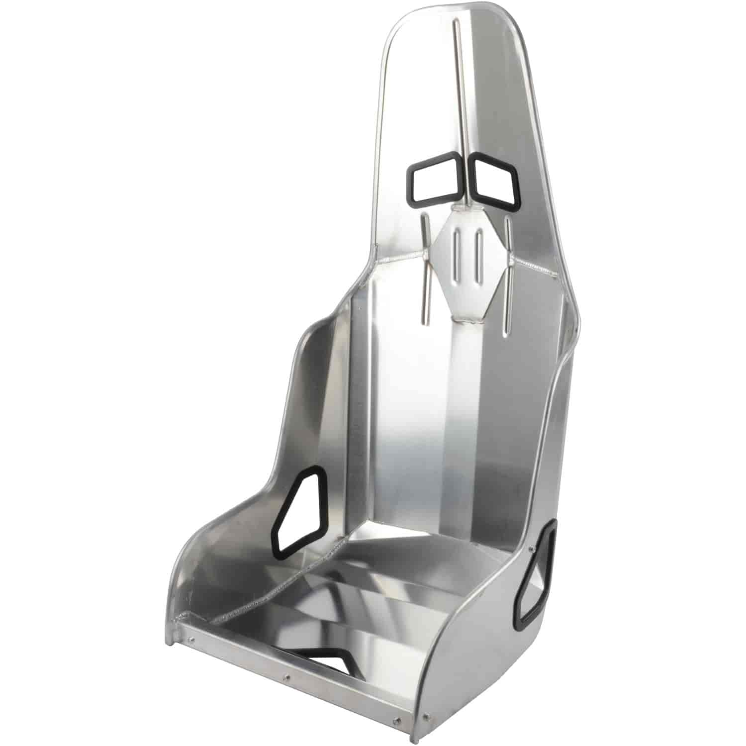 JEGS 702262 Aluminum Racing Seat 18 in. Hip Width 18-degree Layback Tubular Roll