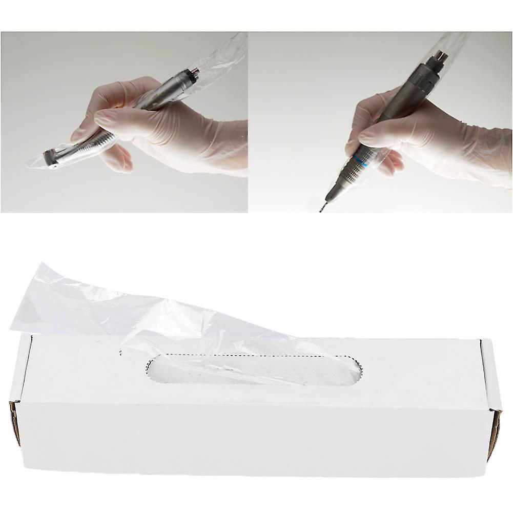 500pcs / Box Disposable Plastic Dental Handle Handpiece Sleeve Cover Dental Lab Supplies