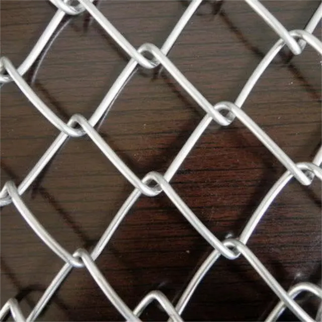 Hot Dipped Galvanized Wire Chain Link Mesh Garden Fence