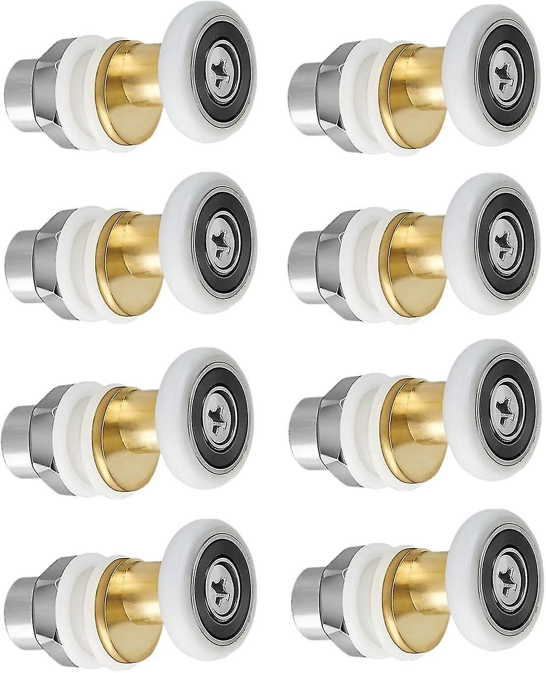 Shower Door - Roller Caster Wheel Sliding Rollers Door Roller Replacement Wheel 8pcs 23mm