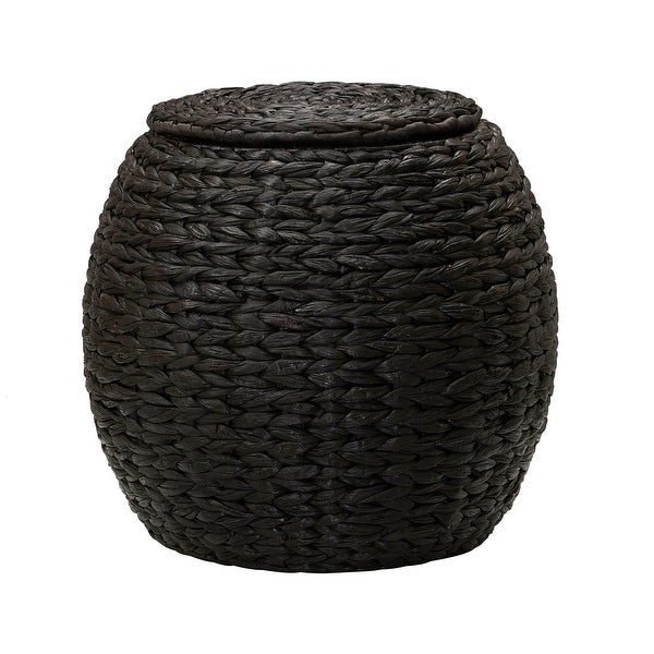 Household Essentials Indoor/Outdoor Barrel Basket Side Table