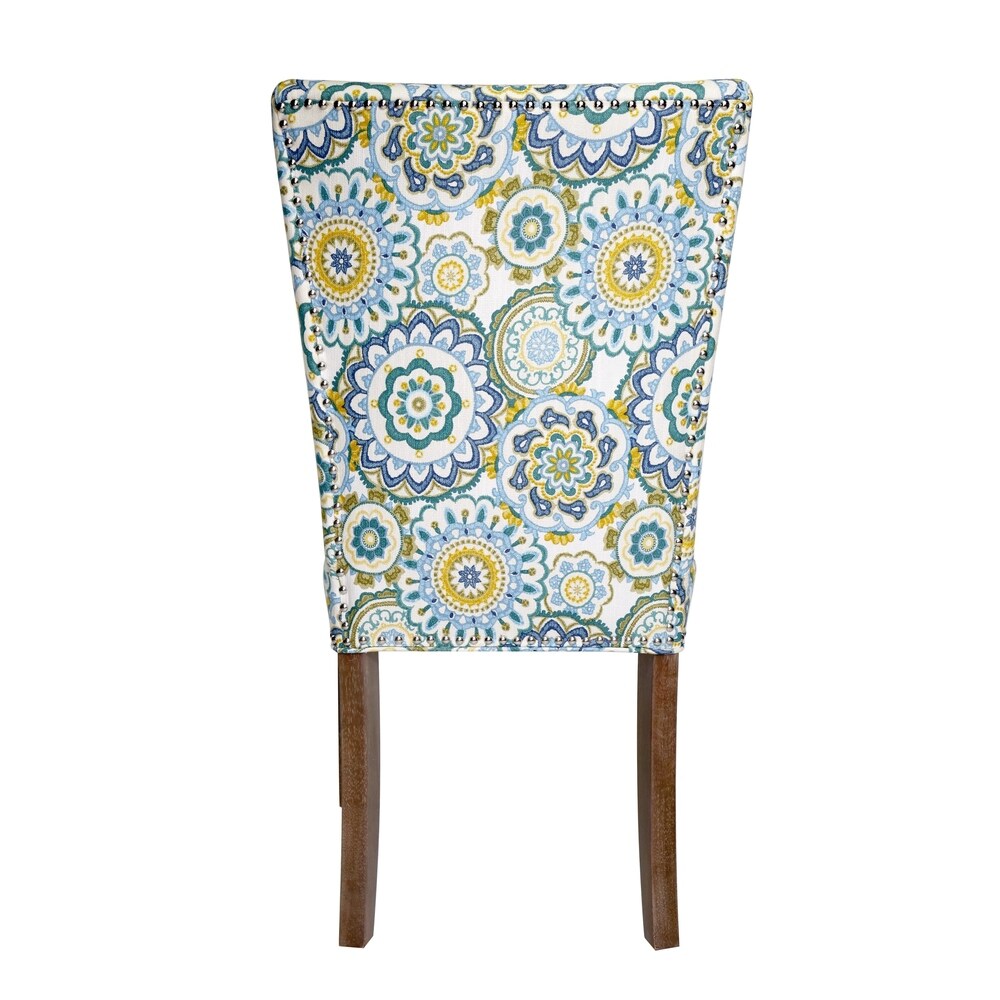 Copper Grove Thain Upholstered Armless Dining Chairs (Set of 2)