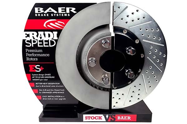 Baer EradiSpeed Rotors EradiSpeed+ Front Pair – 2301066